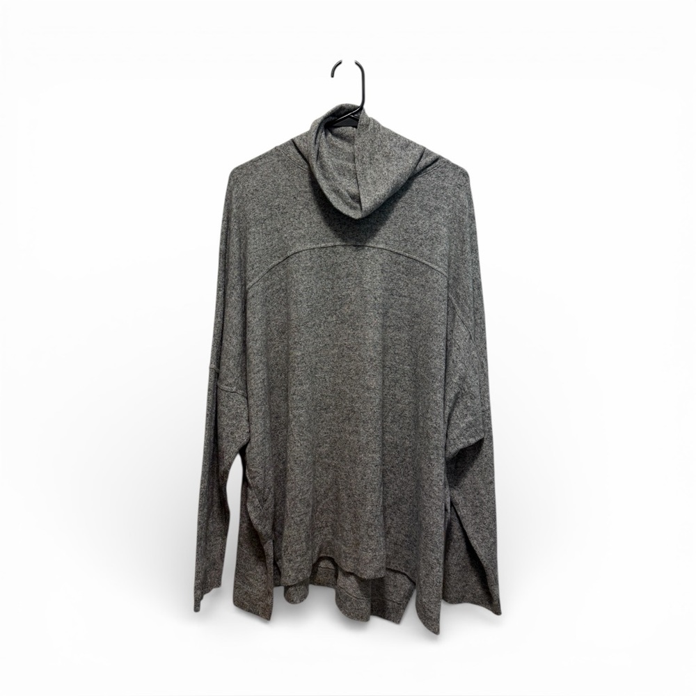 Aerie Women's Oversized Turtleneck Pullover Super Soft Slit Sides Size‎ XL